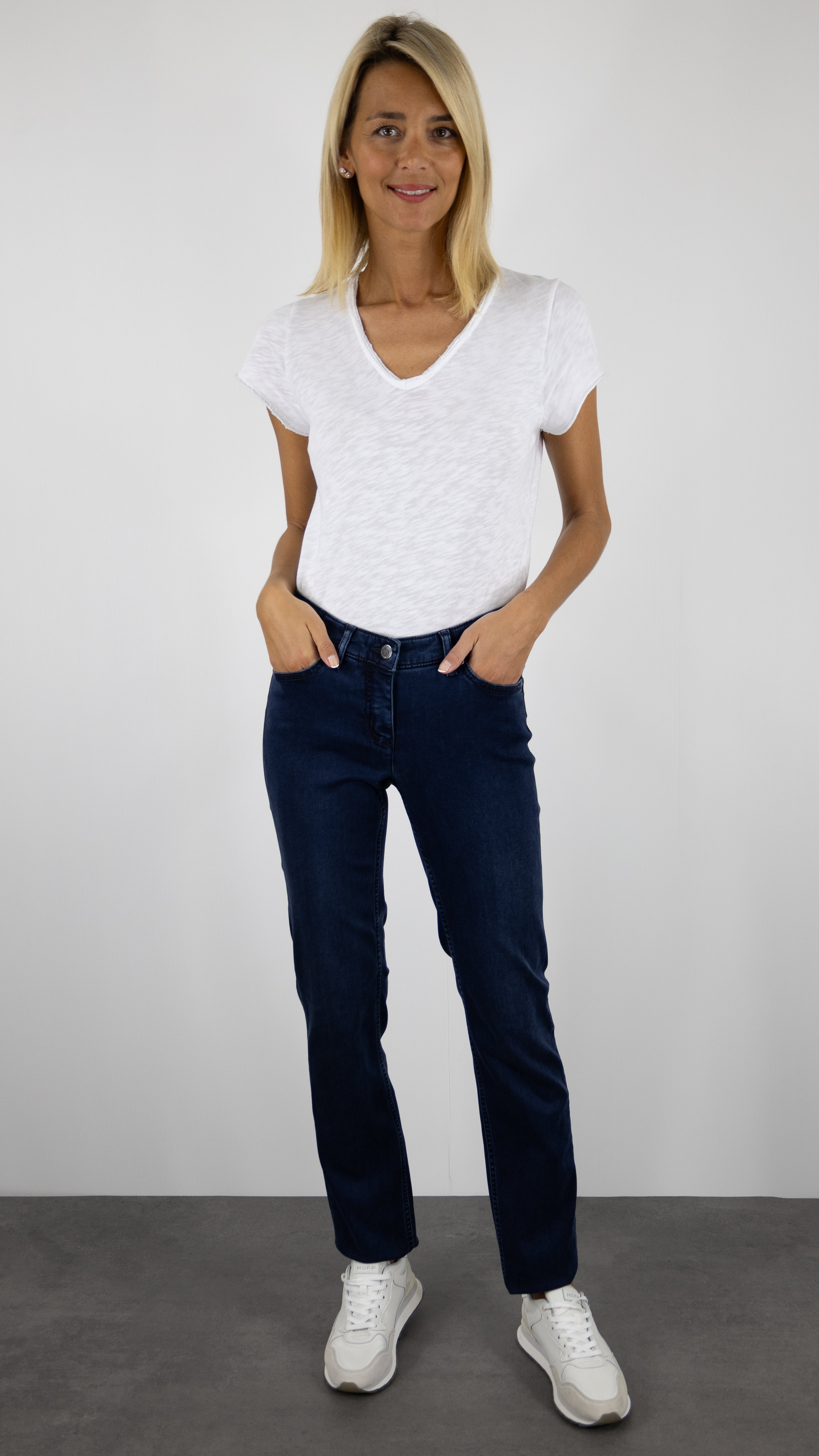 JEANS DROIT PERFECT SHAPE TONI 1106/0/11045 DENIM MOYEN