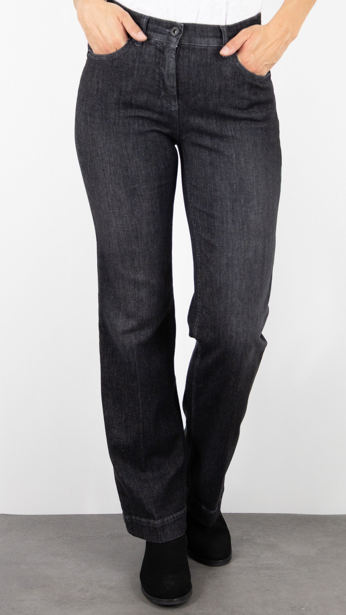 JEANS BOOTCUT FEMME TONI JENNY WIDE 12-39 1213-56#COLOR_872/ANTHRACITE