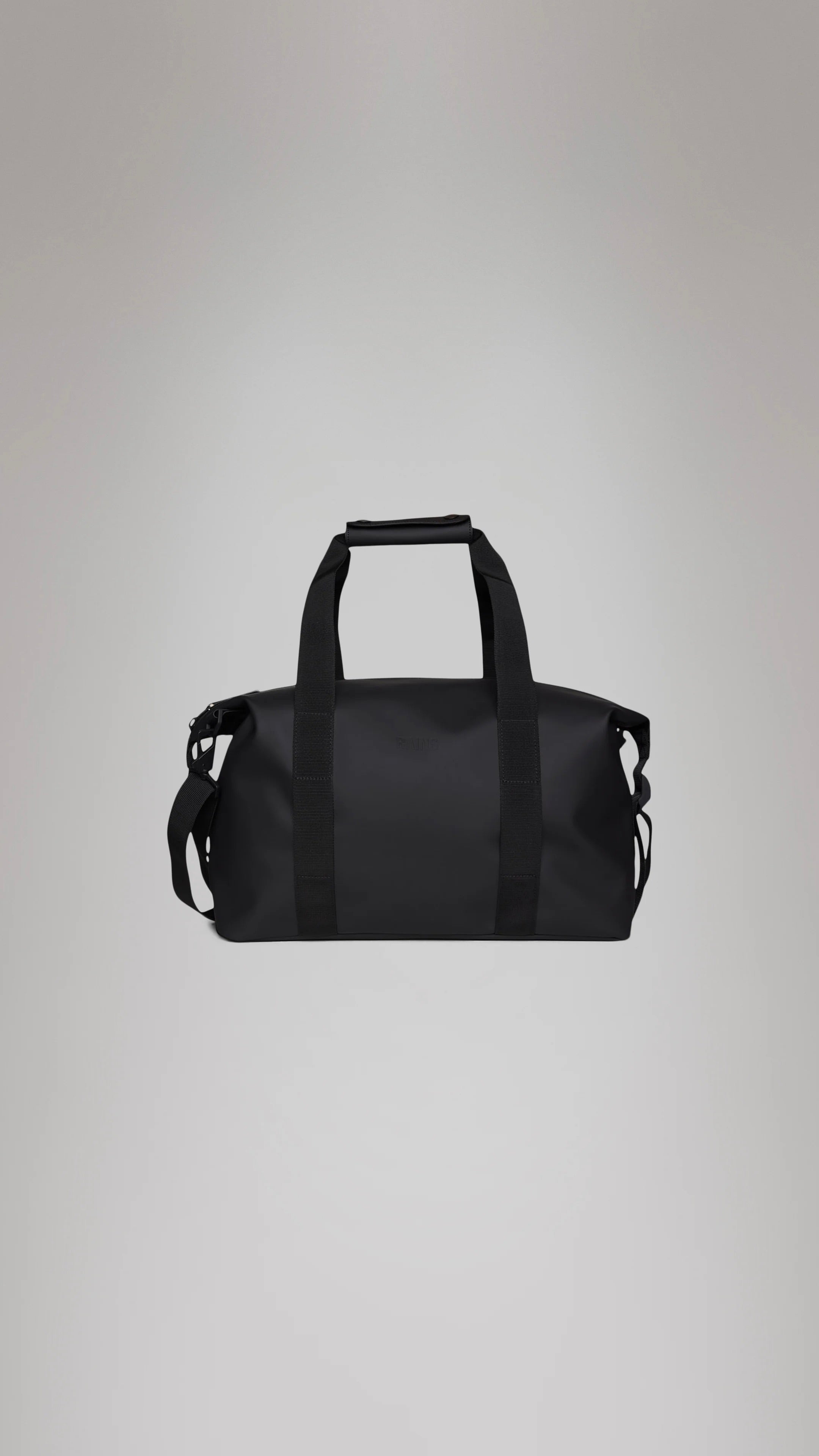 SAC WEEK END IMPERMEABLE RAINS HILO WEEK END BAG SMALL 14220#COL0R_01/NOIR MAT