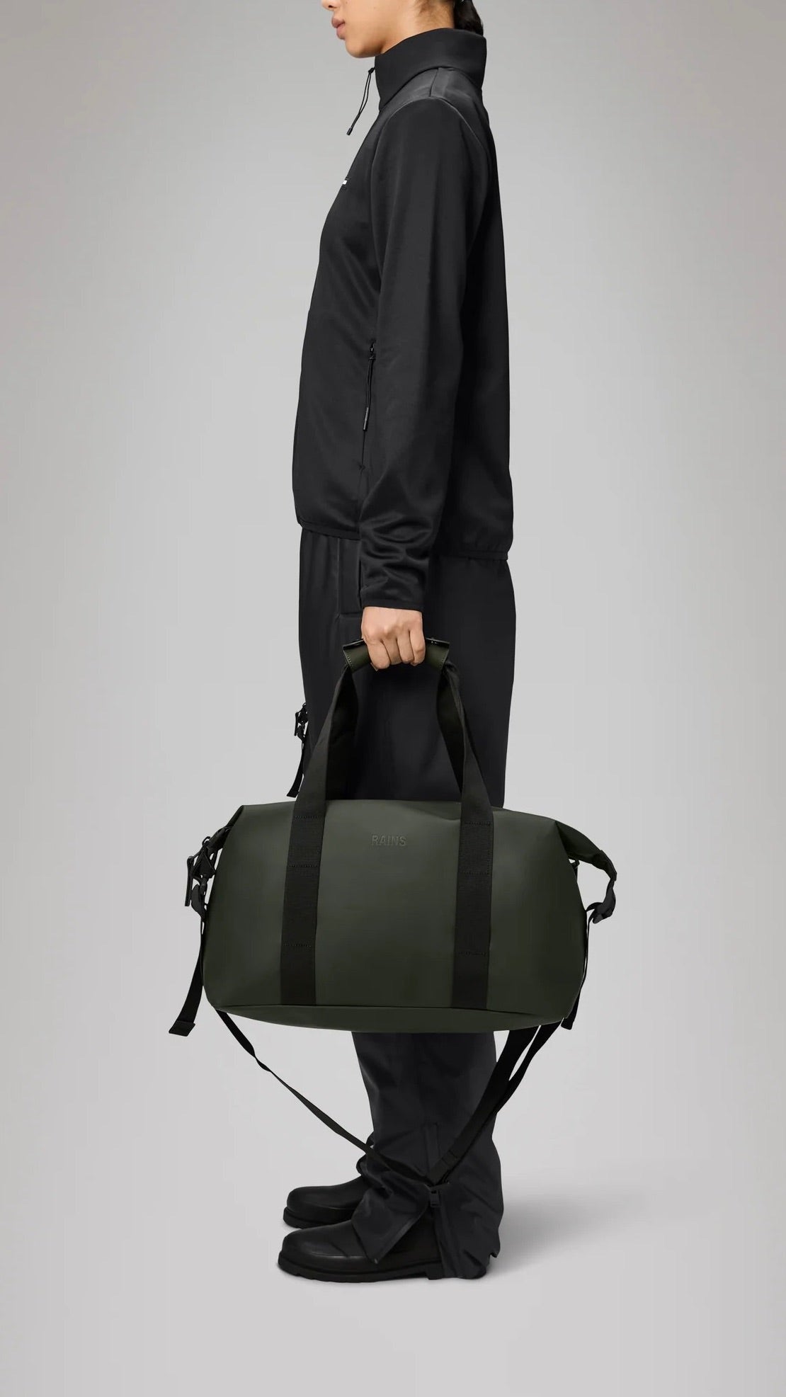 SAC WEEK END IMPERMEABLE RAINS HILO WEEK END BAG SMALL 14220#COL0R_03/GREEN