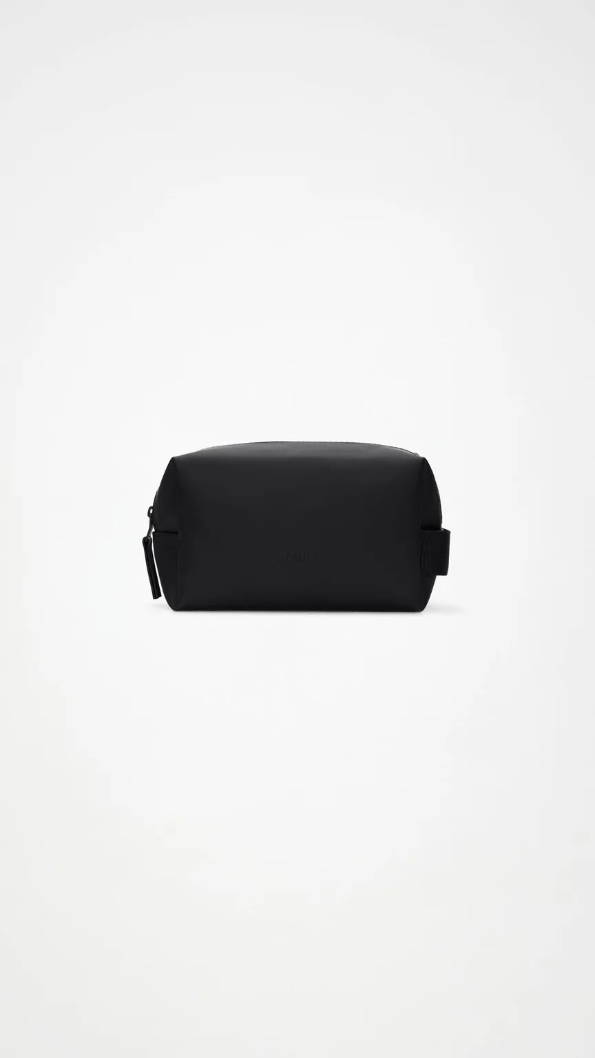 TROUSSE DE TOILETTES RAINS 15580 WASH BAG SMALL#COLOR_001/NOIR