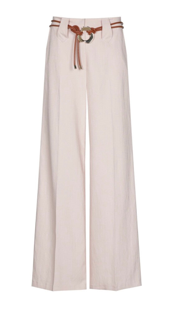 PANTALON AMPLE CITADIN ROSE POUDRE FEMME CAROLINE BISS 1595