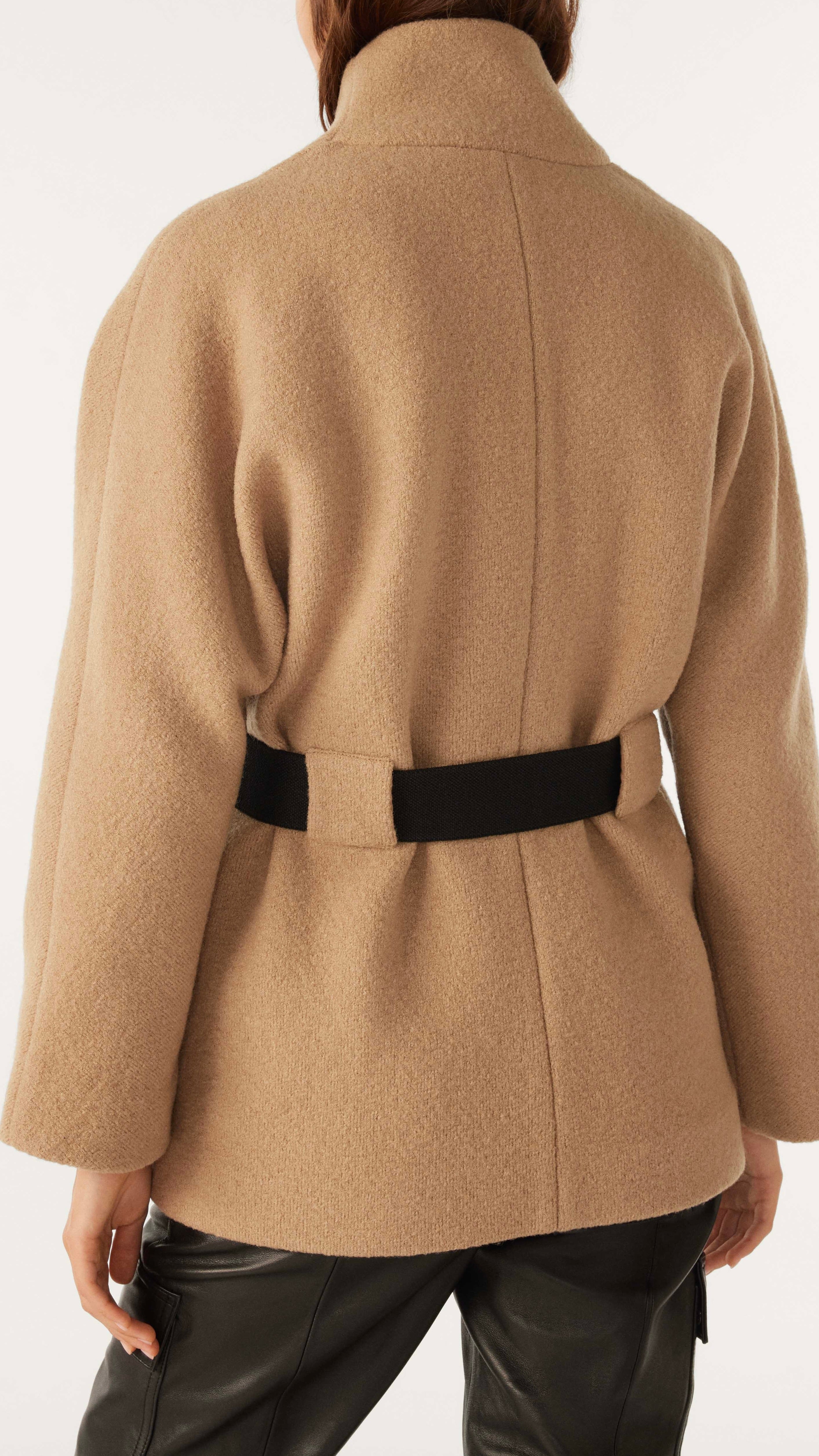 MANTEAU AMPLE BASH CAROLE BEIGE