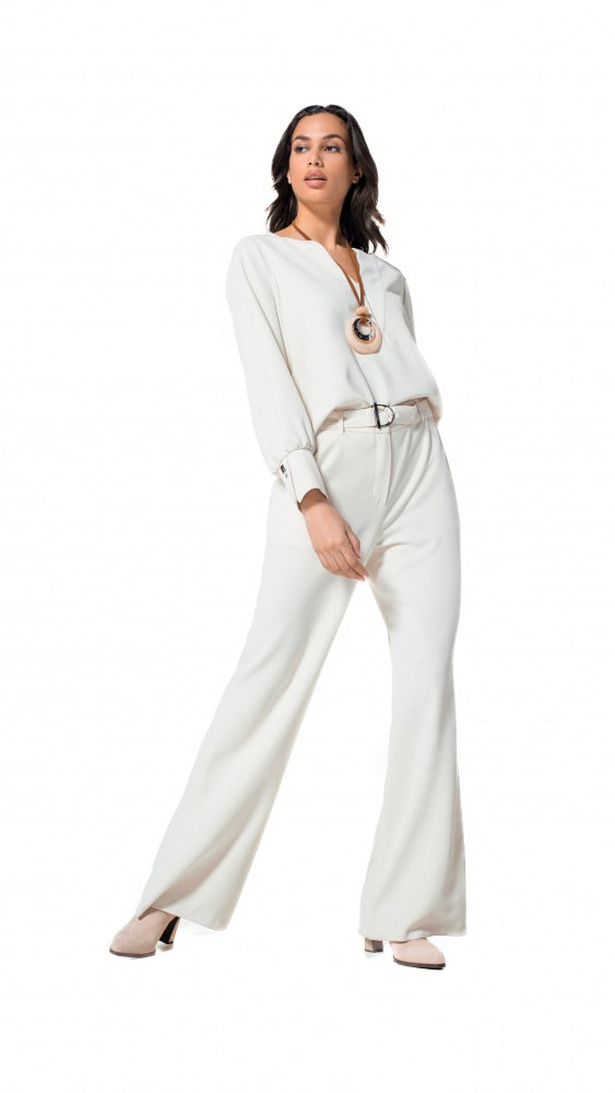 TOP HABILLE COL TUNISIEN FLUIDE CAROLINE BISS 4655 CRAIE