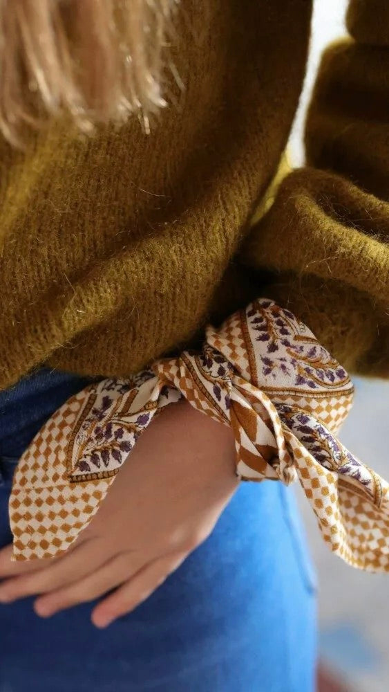 ECHARPE BËLLEMME DAMIER