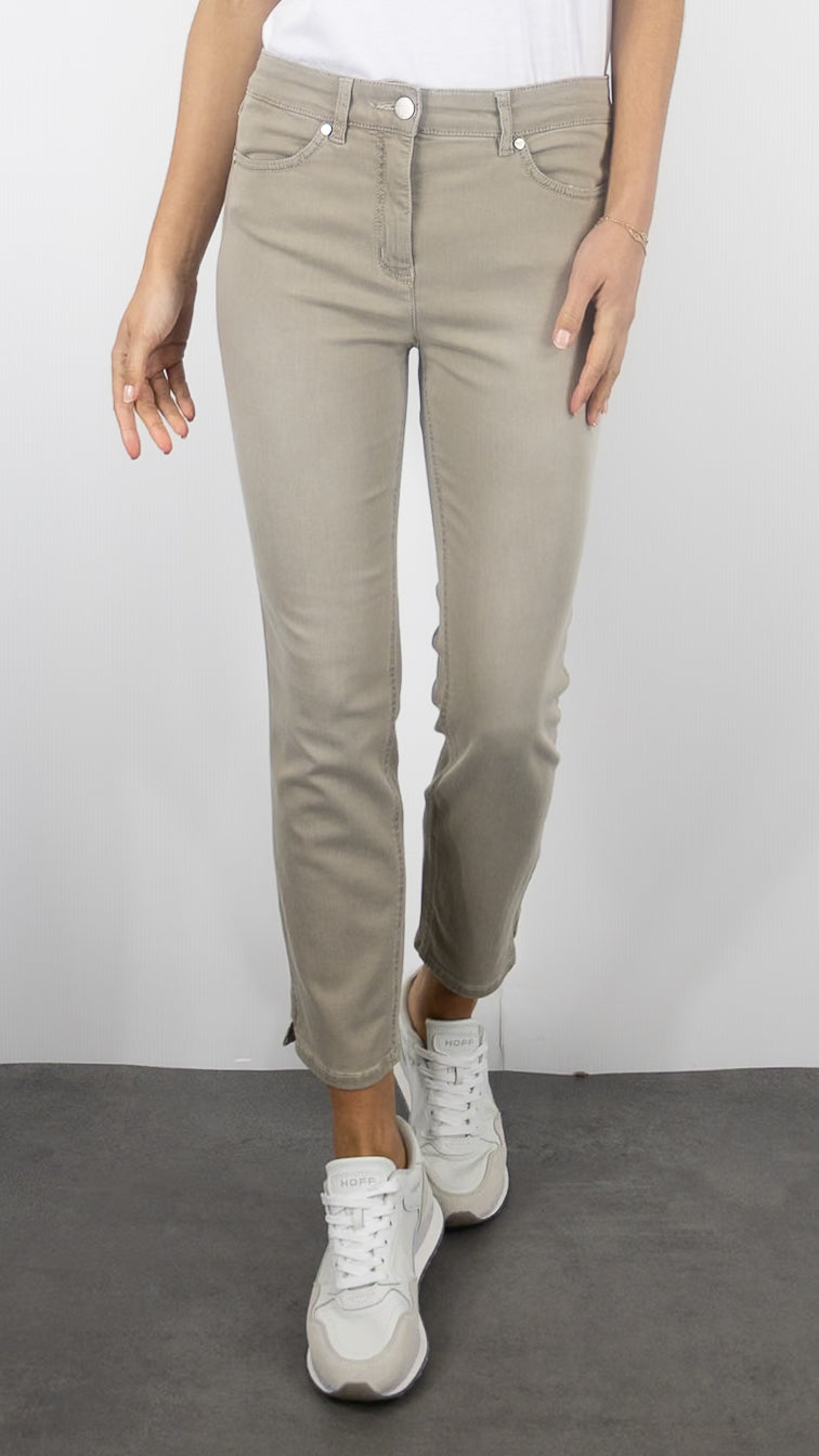 JEANS 7/8 BE LOVED DELAVE FEMME TONI 11-32/1226-60 KAKI DELAVE