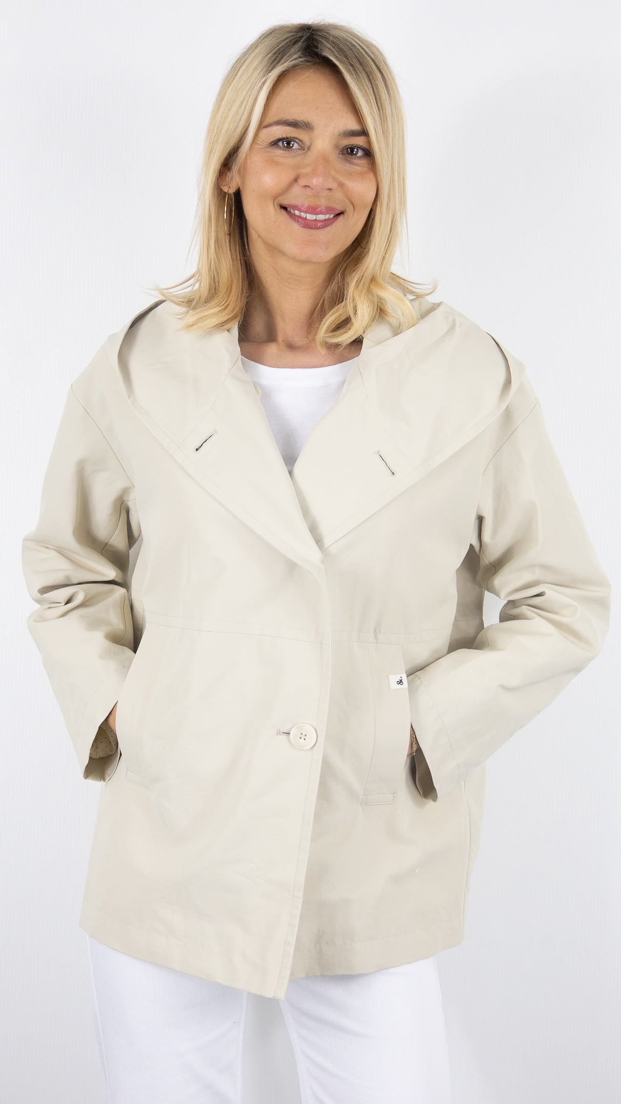 Parka Trench coat #COLOR_59/beige