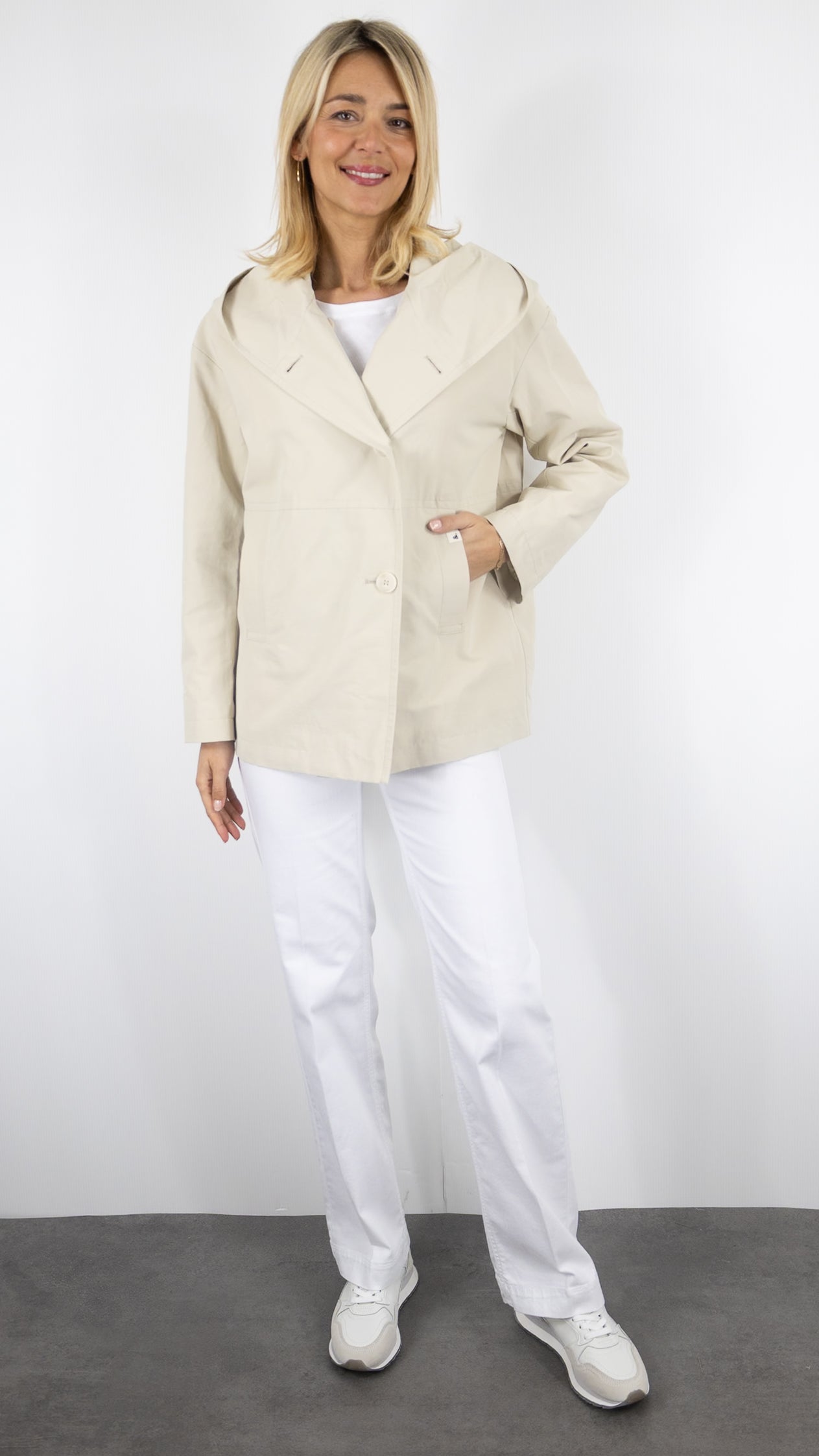 Parka Trench coat #COLOR_59/beige