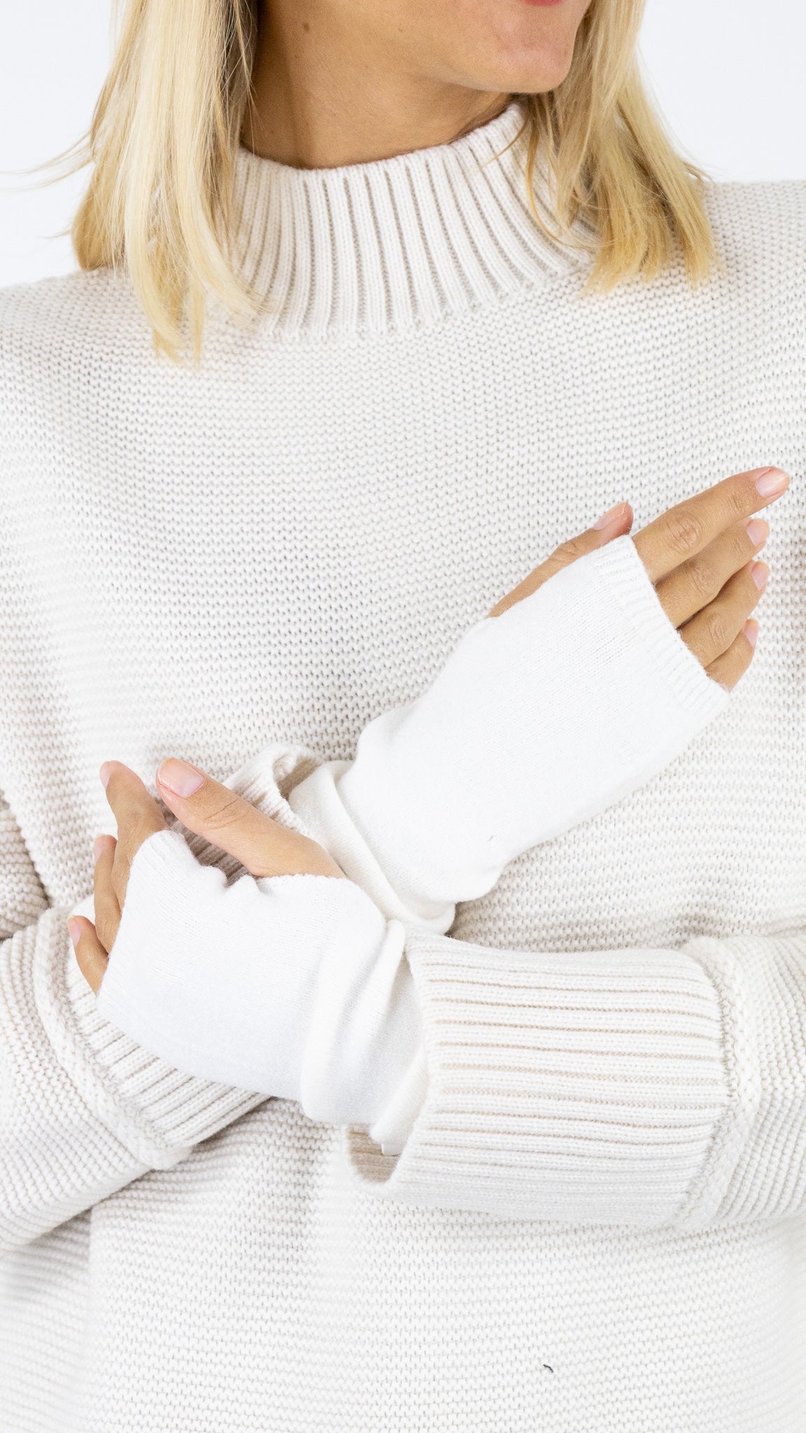 MITAINES LONGUES 21003 MAX ET ENJOY#color_BLANC