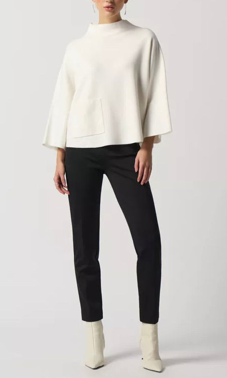 PULL COL MONTANT JOSEPH RIBKOFF 233907 ECRU