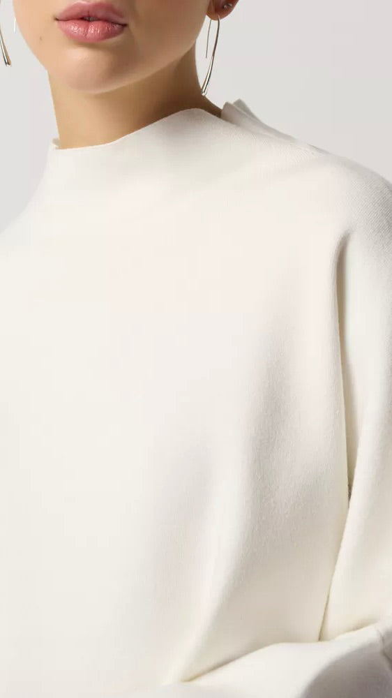 PULL COL MONTANT JOSEPH RIBKOFF 233907 ECRU