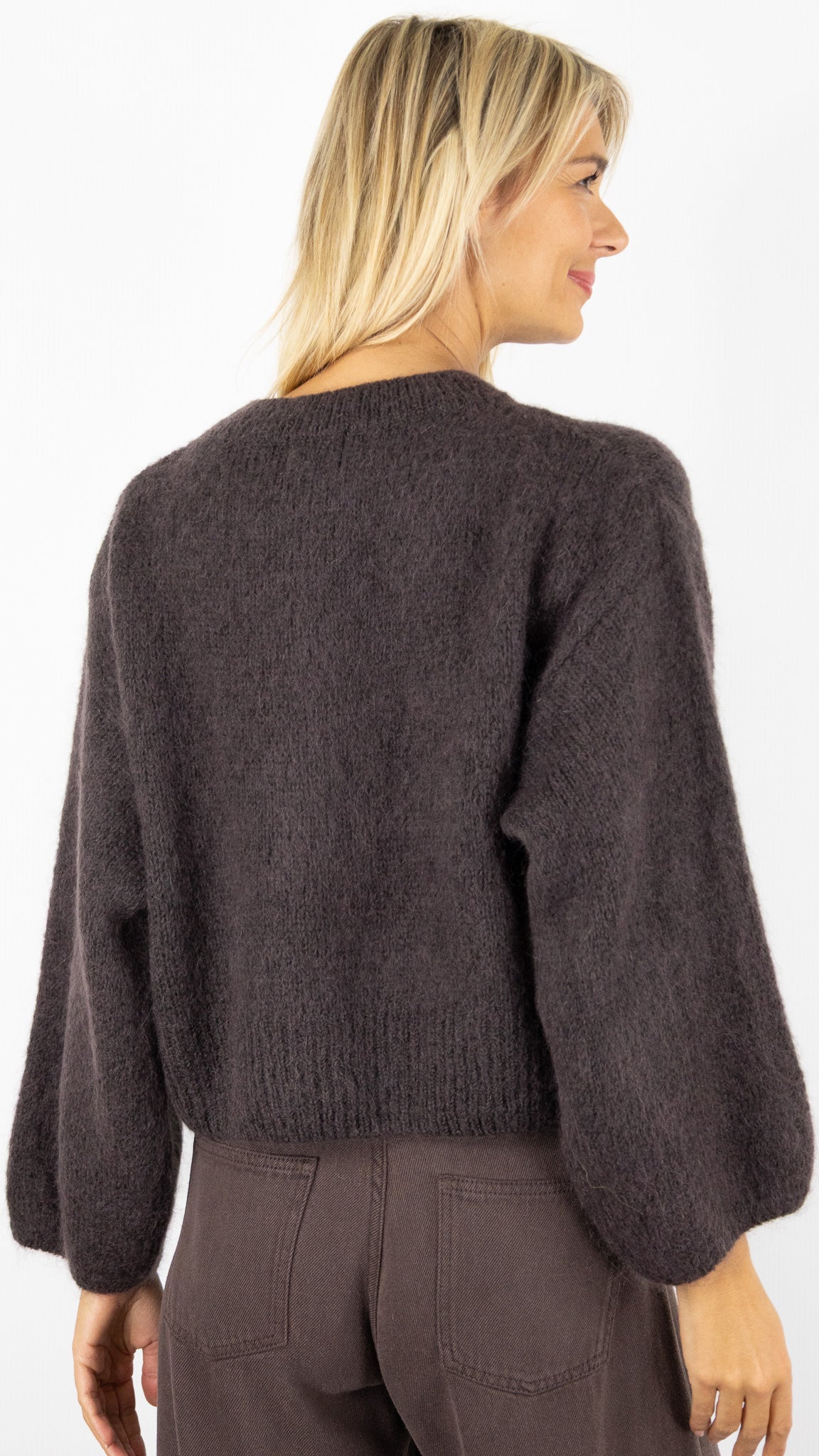 PULL RAS DU COU FEMME 24183 NAIS#color_CHOCO