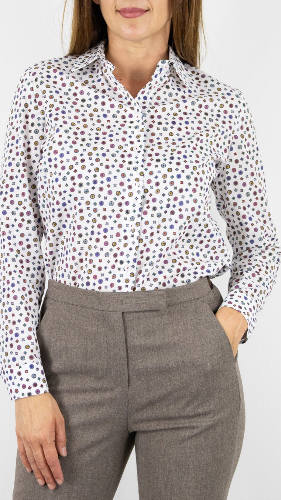 CHEMISE IMPRIMEE EN COTON POUR FEMME SOMMERMANN MINNIE 2815/12