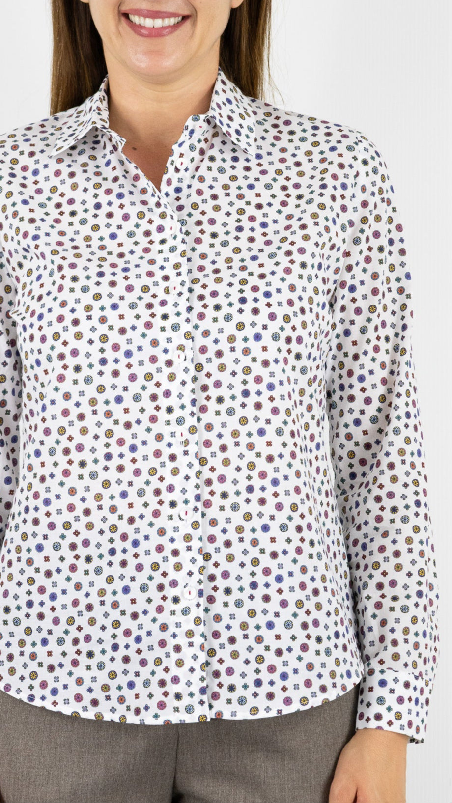CHEMISE IMPRIMEE EN COTON POUR FEMME SOMMERMANN MINNIE 2815/12