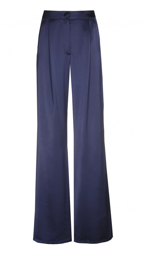 PANTALON FLUIDE AMPLE CAROLINE BISS 4586 MARINE