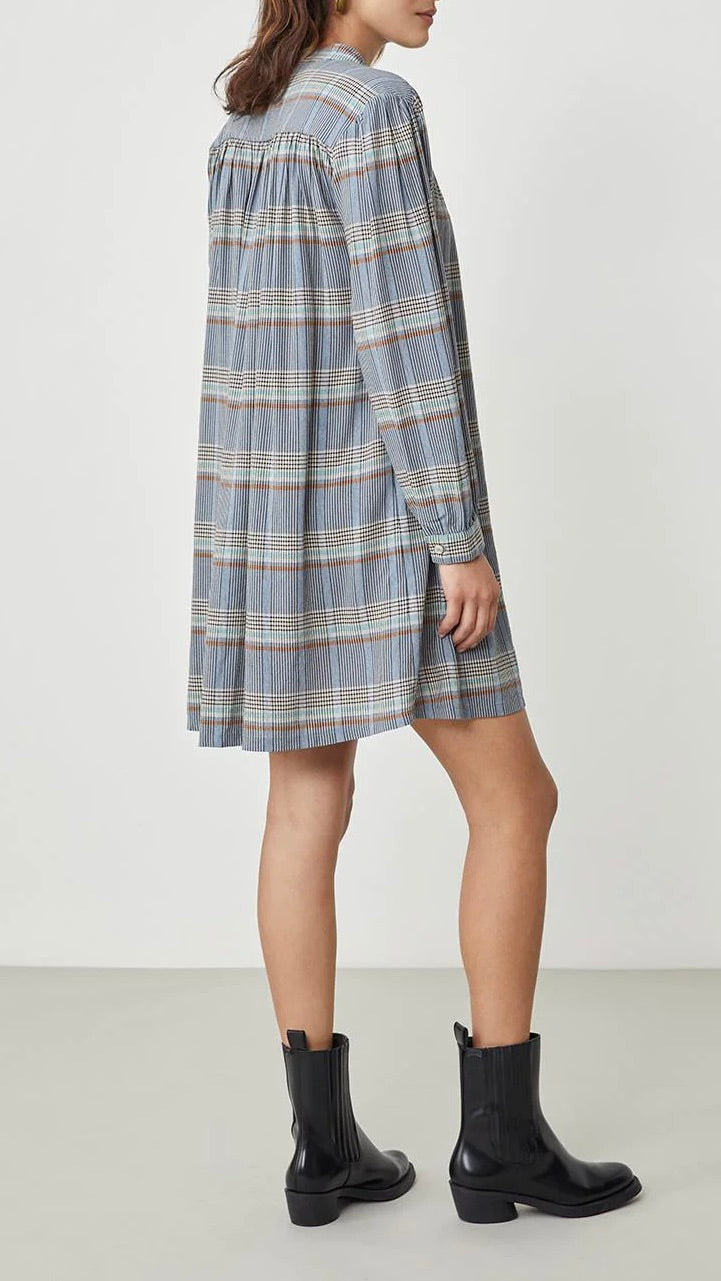 ROBE AMPLE A CARREAUX HARRIS WILSON AUDREY