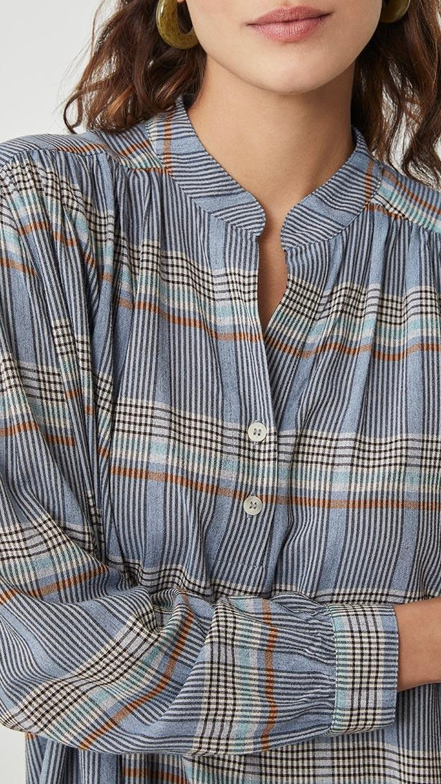 ROBE AMPLE A CARREAUX HARRIS WILSON AUDREY