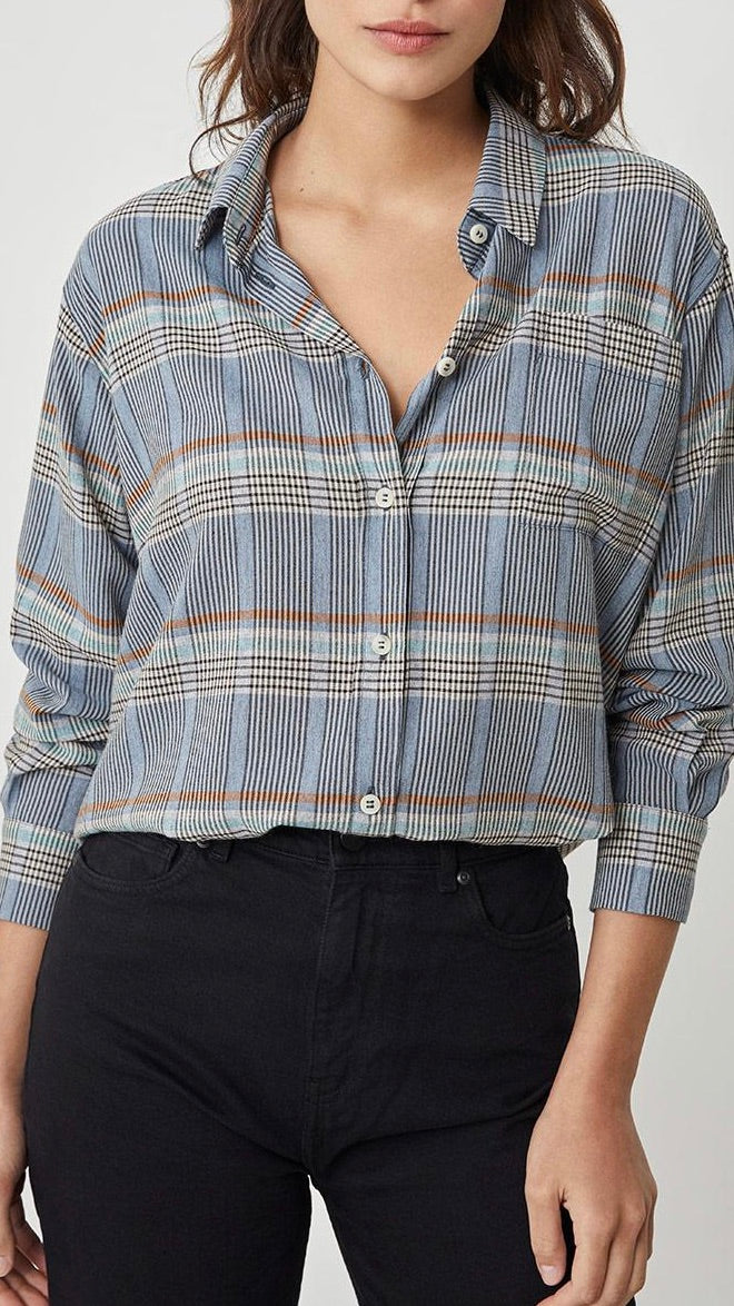CHEMISE AMPLE A CARREAUX AUDE HARRIS WILSON