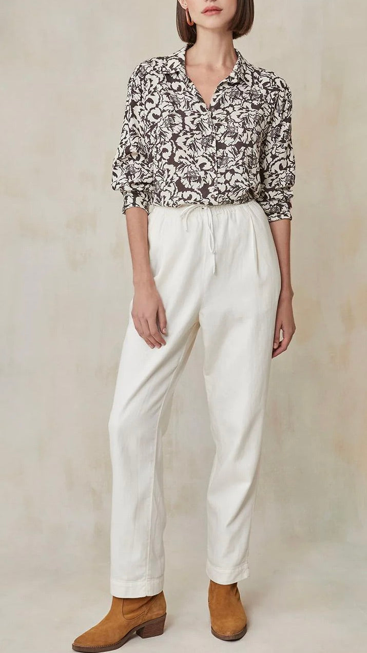 CHEMISE IMPRIMEE EN VISCOSE AILEY HARRIS WILSON PIVOINE