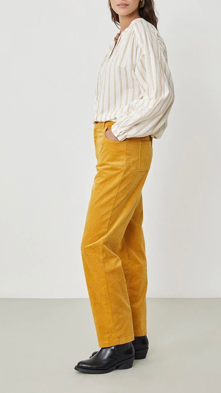 PANTALON EN VELOURS COTELE AMBRE TOURNESOL HARRIS WILSON ARIS