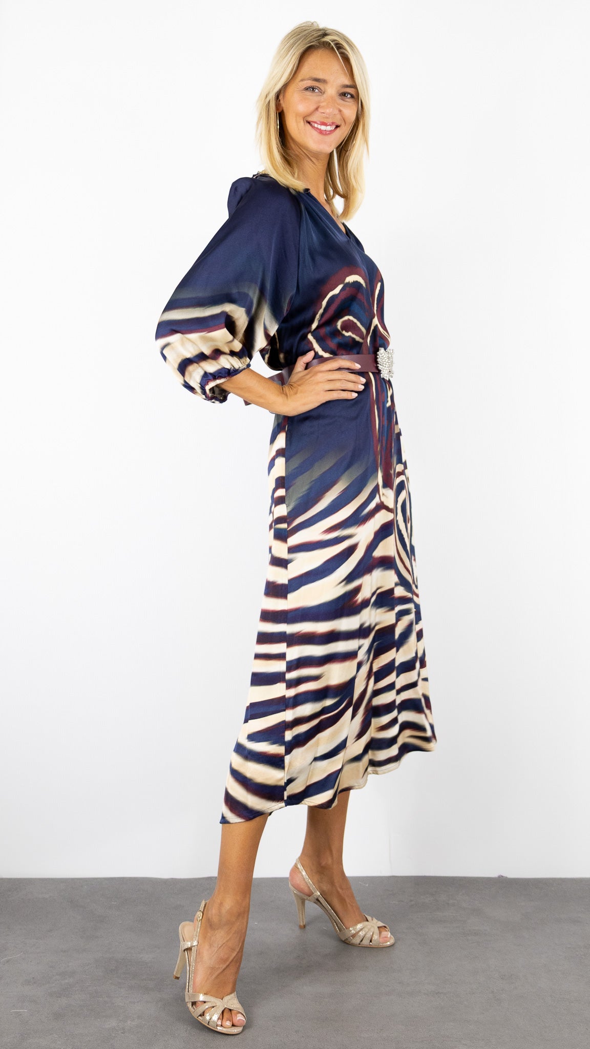 ROBE LONGUE IMPRIMEE FEMME CAROLINE BISS 4133