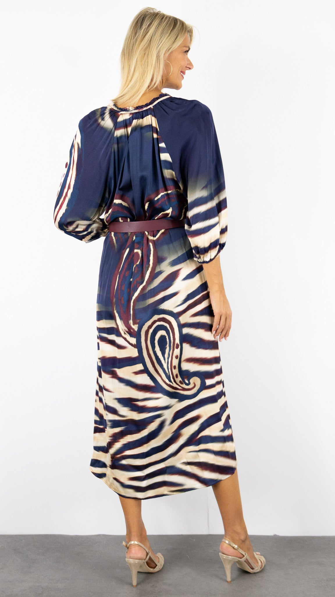 ROBE LONGUE IMPRIMEE FEMME CAROLINE BISS 4133