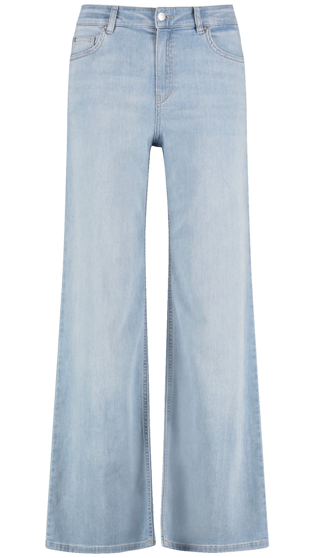 JEANS LARGE EN COTON BLEU CLAIR GERRY WEBER 520028/31636