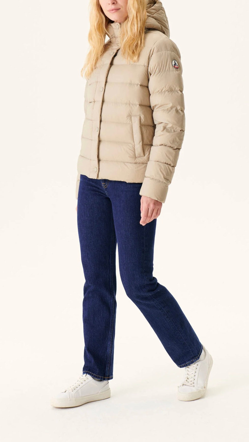 DOUDOUNE COURTE REMBOURREE JOTT JANE BEIGE