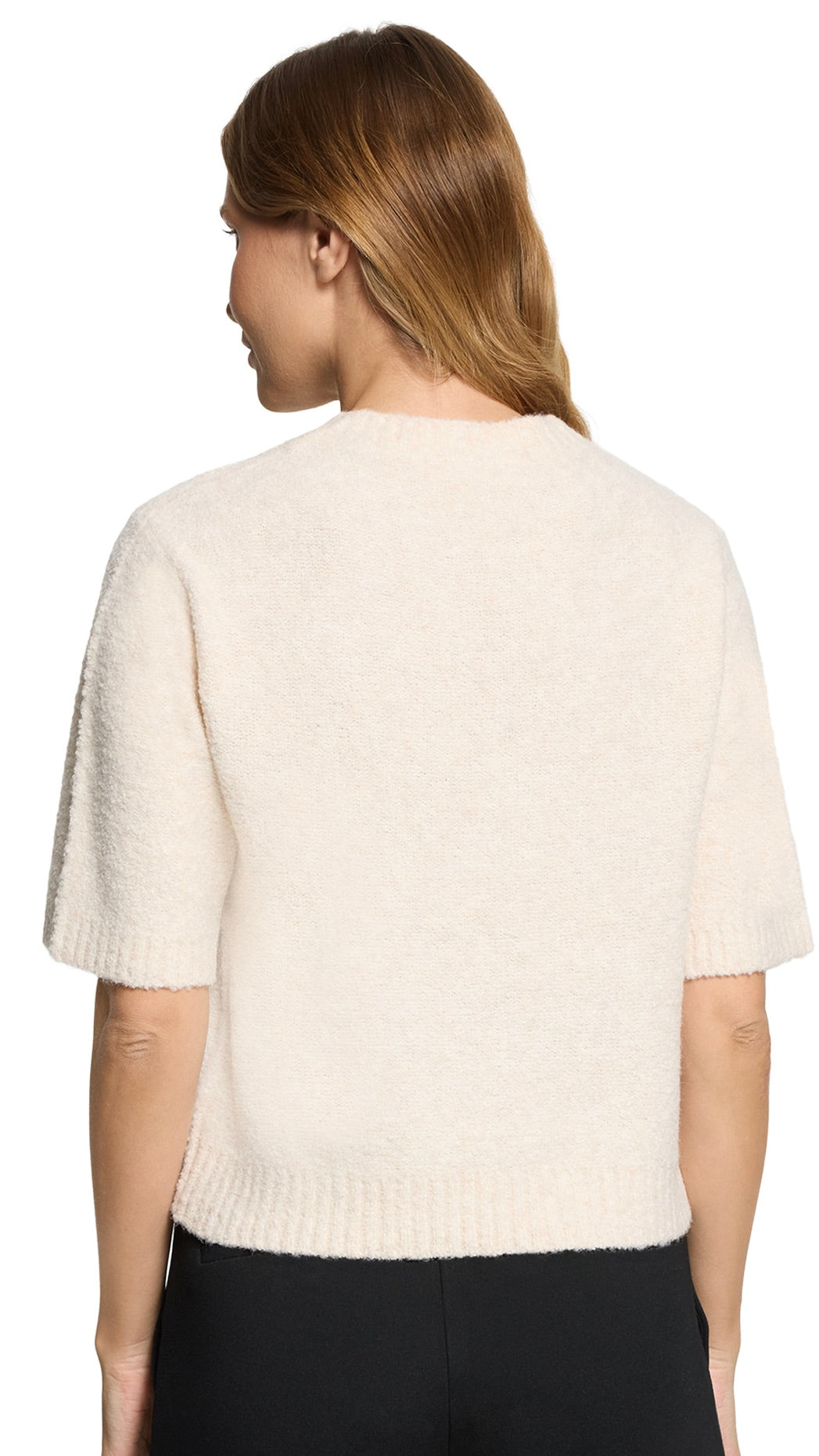 PULL BOUCLETTE CREME ECRU BETTY&CO 5980/3271