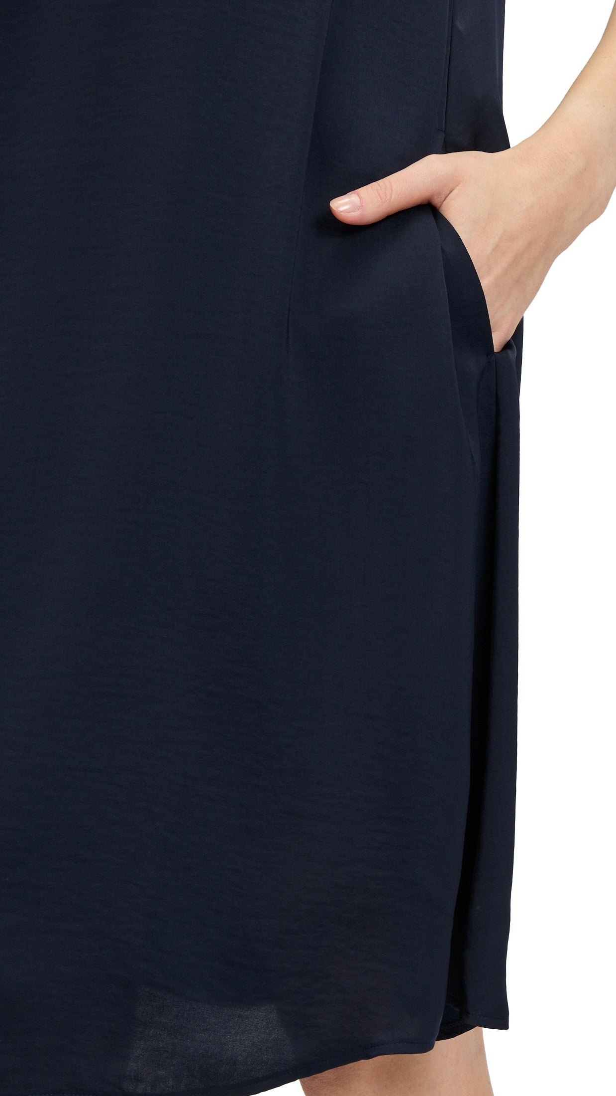 ROBE CHEMISE COURTE MARINE ROBE LEGERE 6665/4141