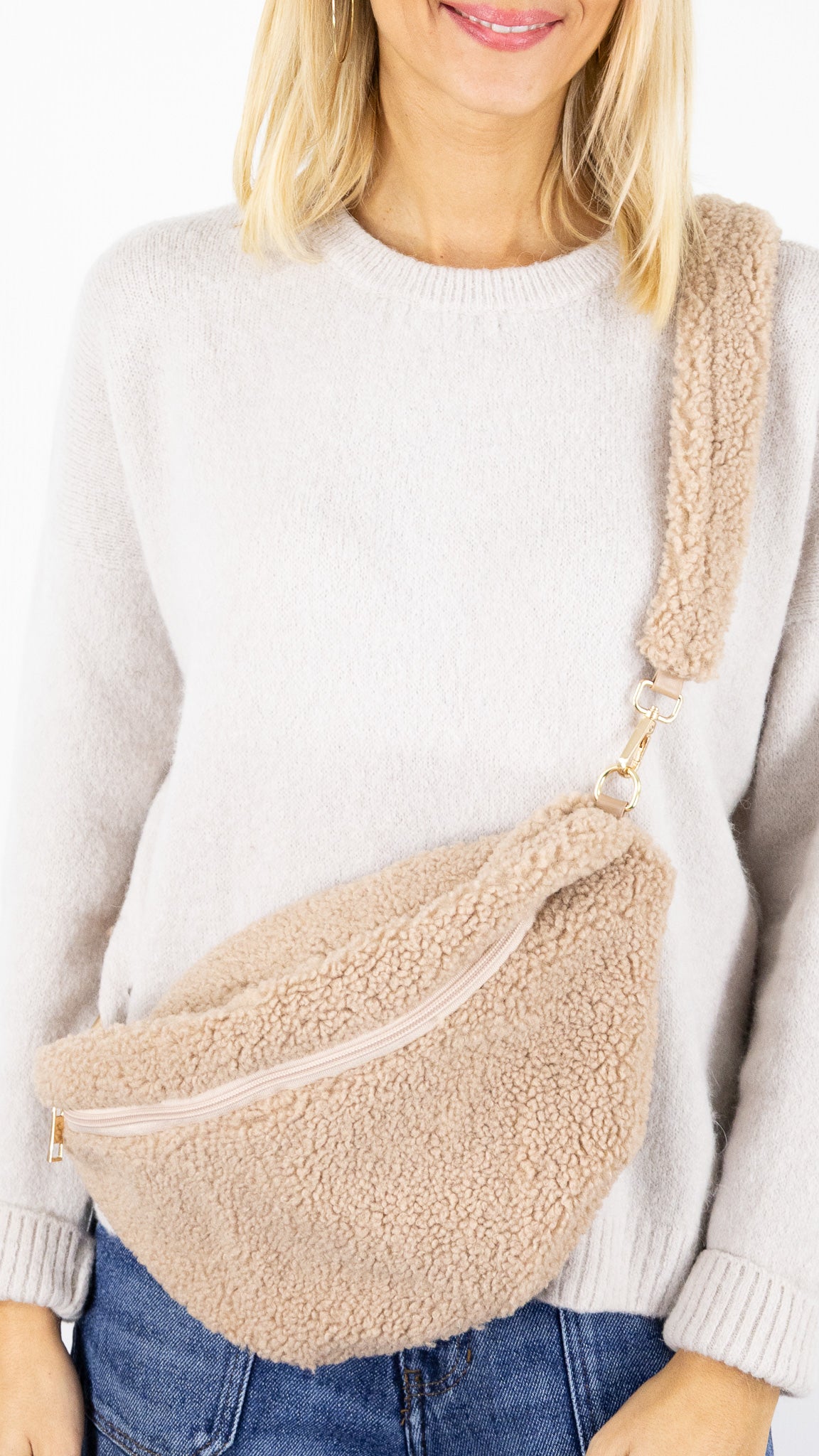 SAC BANANE MOUMOUTE FEMME 66851 VOUS MARRON CLAIR