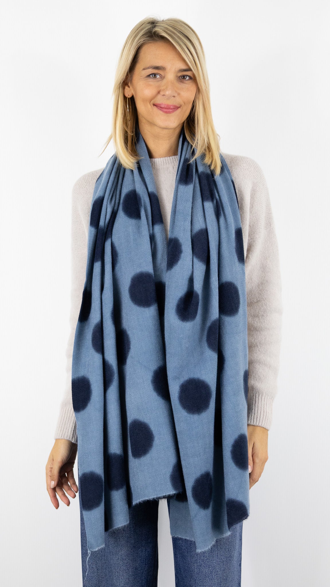 ETOLE DOUCE A POIS FEMME 67612 VOUS BLEU FONCE