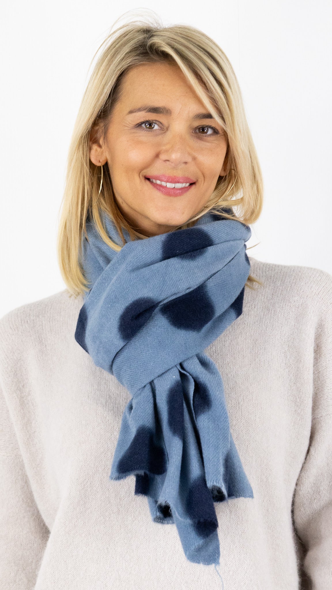 ETOLE DOUCE A POIS FEMME 67612 VOUS BLEU FONCE