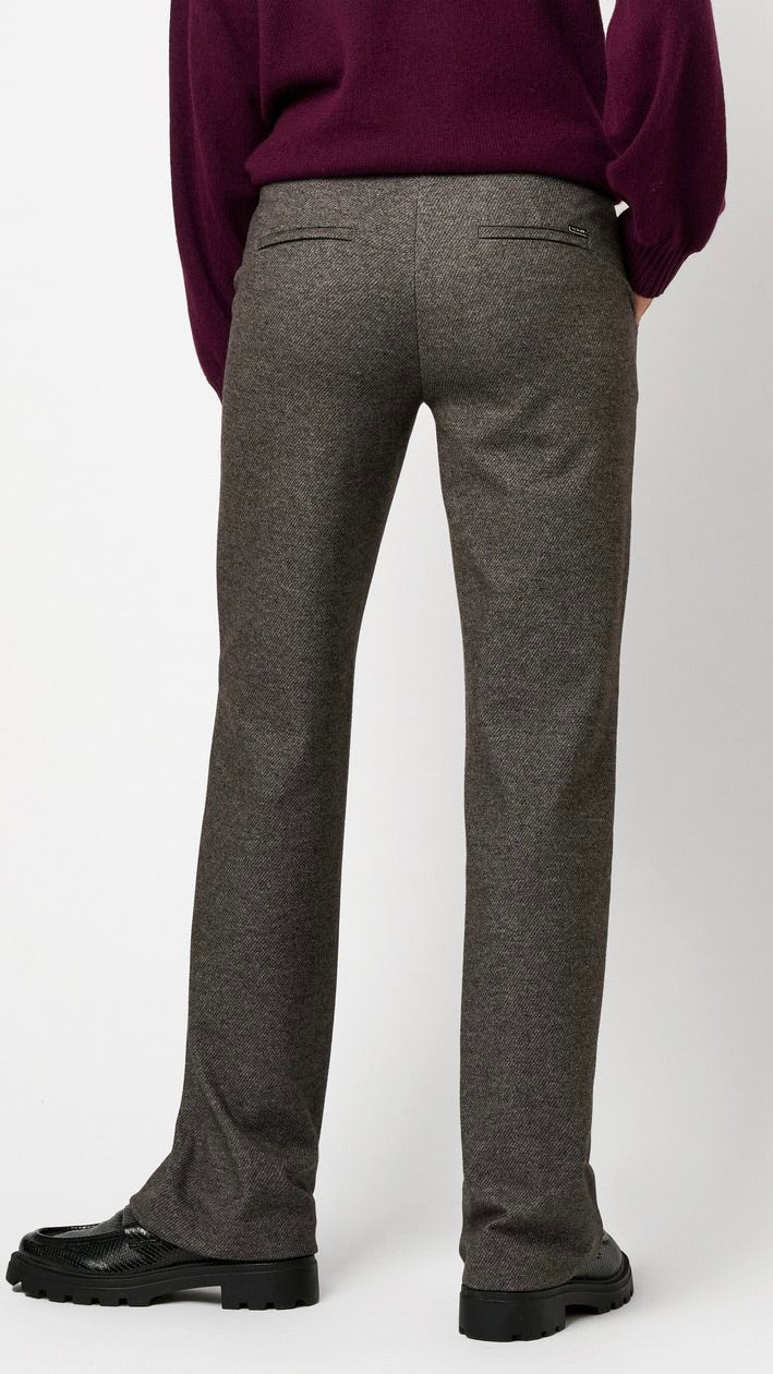 PANTALON CHINE GRIS POUR FEMME TONI 68-09 1213-61 JENNY WIDE