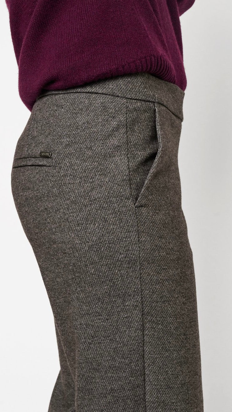 PANTALON CHINE GRIS POUR FEMME TONI 68-09 1213-61 JENNY WIDE