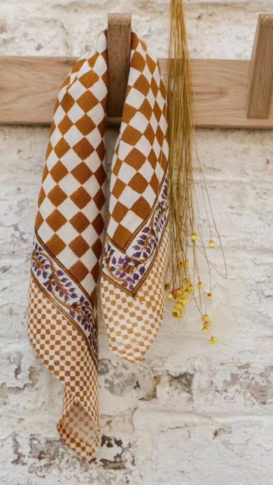 ECHARPE BËLLEMME DAMIER