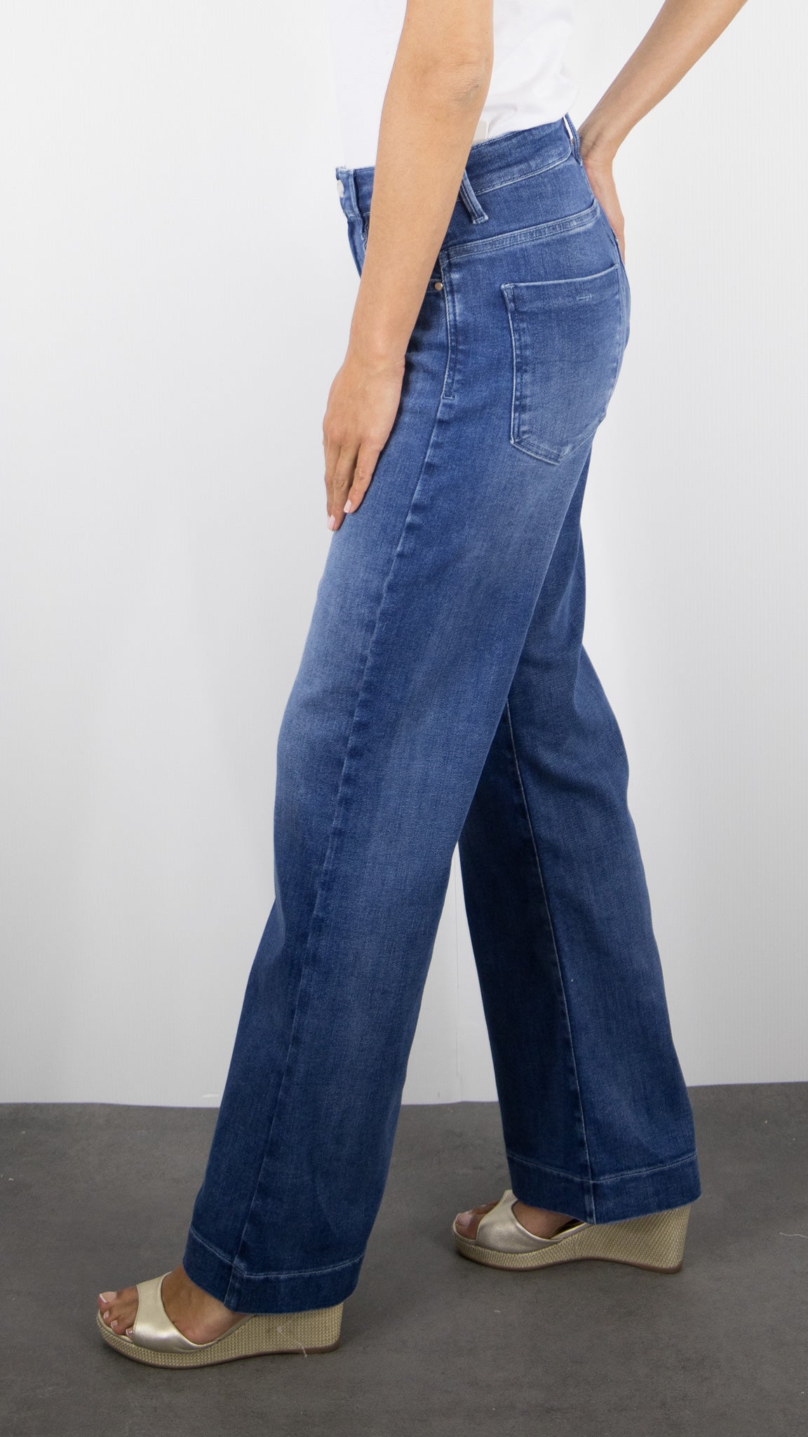 JEANS BOOOTCUT POUR FEMME BRAX 70-7150 MAINE#COLOR_27/JEANS MOYEN