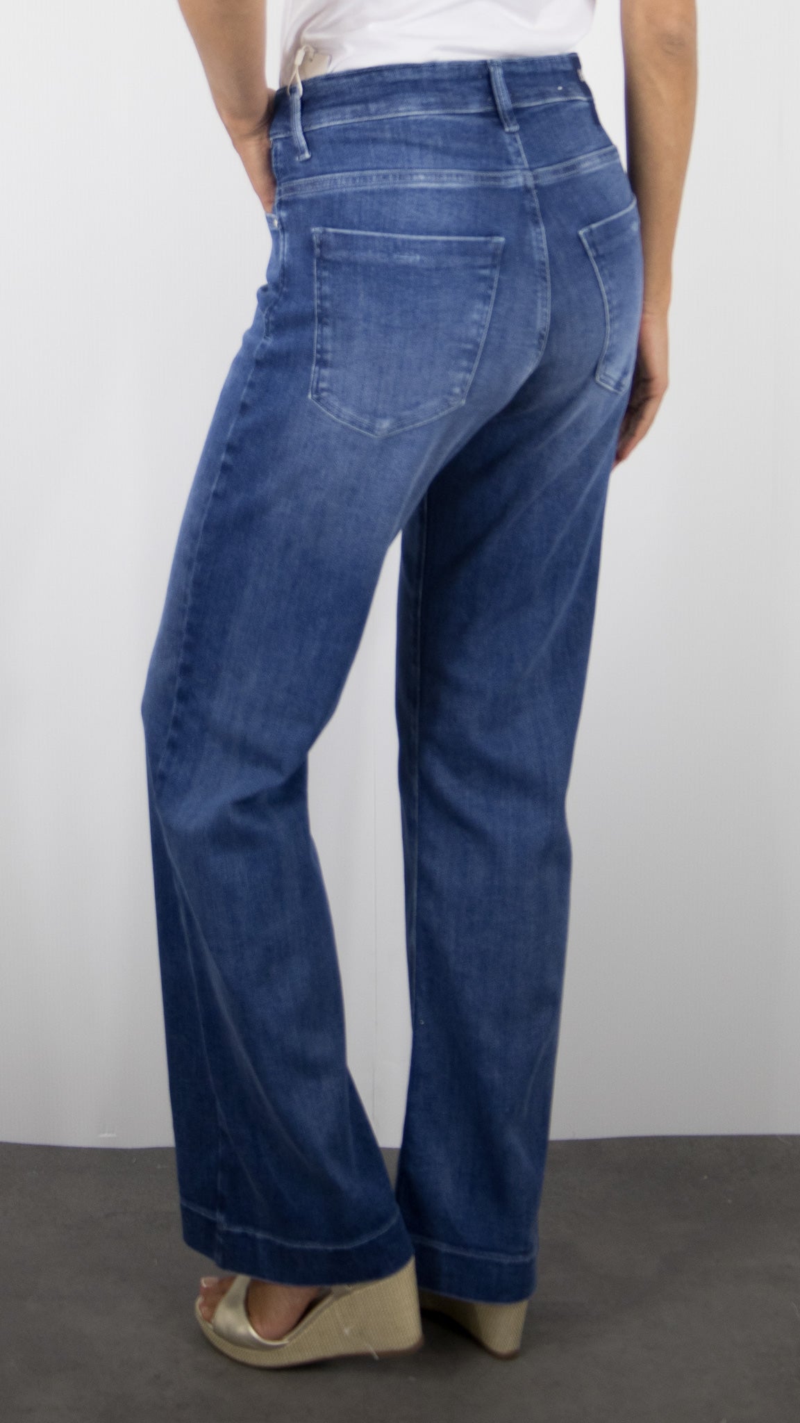JEANS BOOOTCUT POUR FEMME BRAX 70-7150 MAINE#COLOR_27/JEANS MOYEN