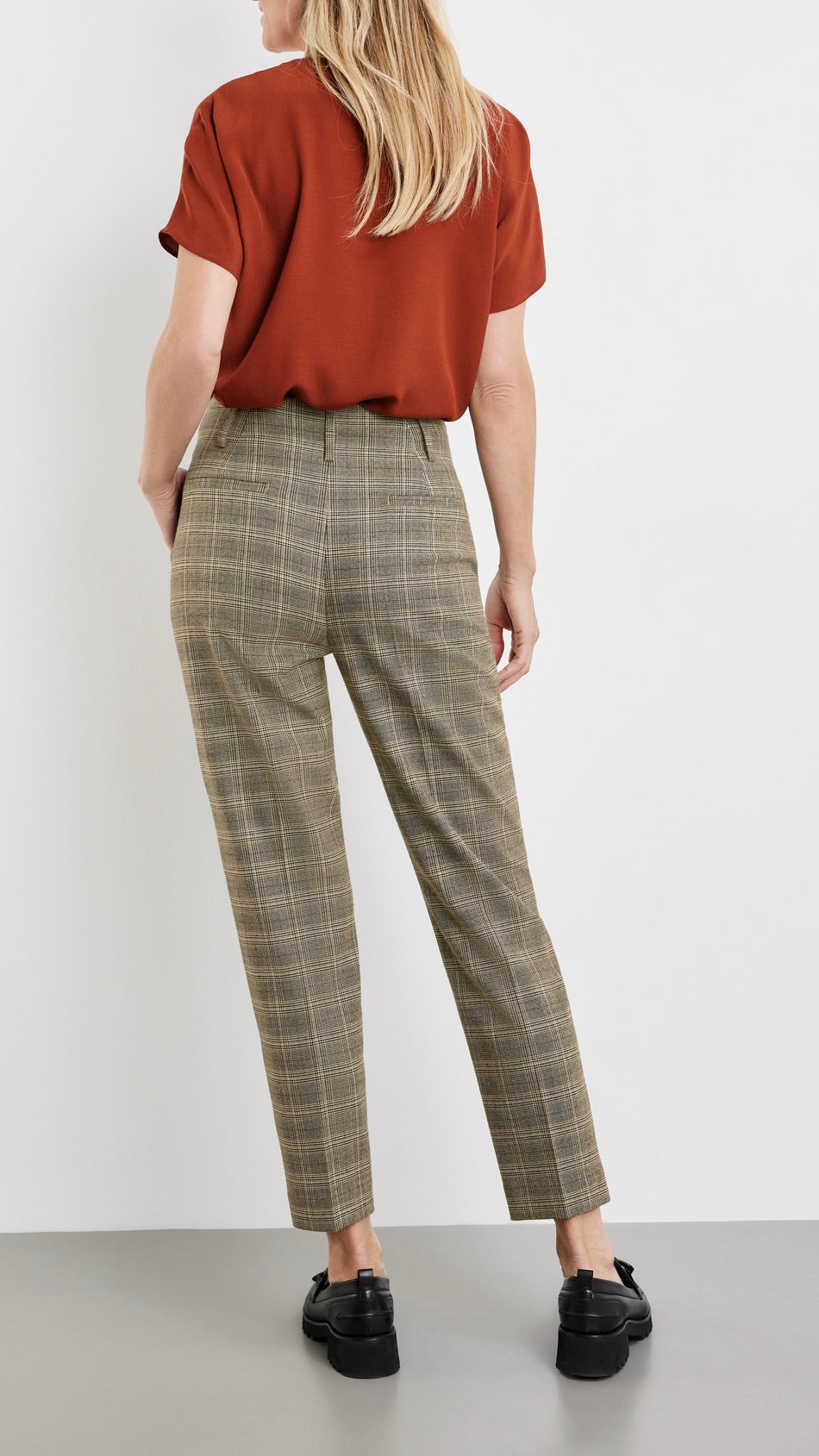 PANTALON 7/8 PRINCE DE GALLES GERRY WEBER