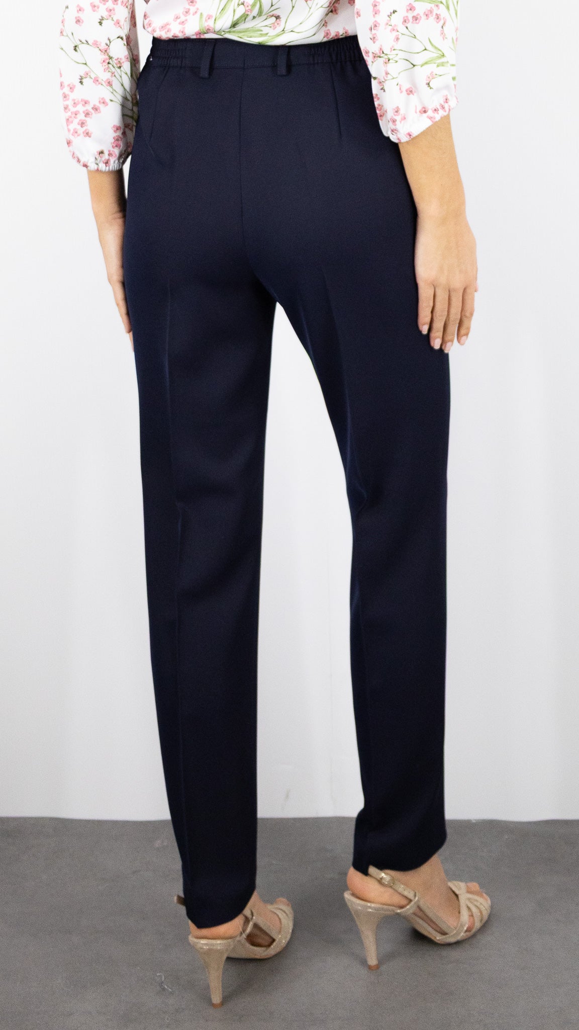 PANTALON HABILLE DE VILLE POUR FEMME TONI 82-03/2220-0#COLOR_59/NAVY