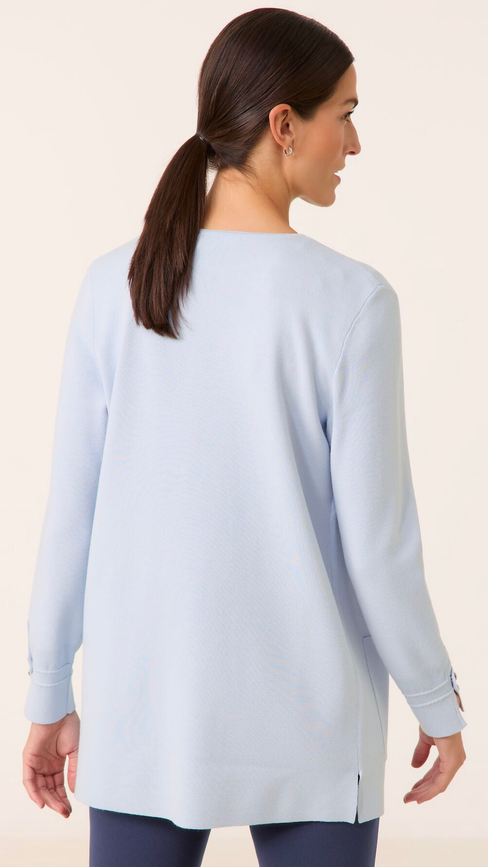 GILET BORD A BORD CIEL GERRY WEBER 935056/44720#COLOR_80935/CIEL