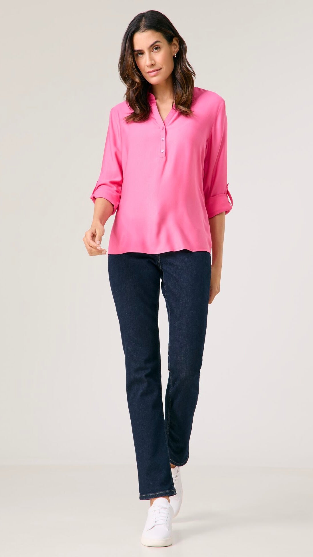 BLOUSE FLUIDE SATINEE ROSE BONBON GERRY WEBER 965067/31436