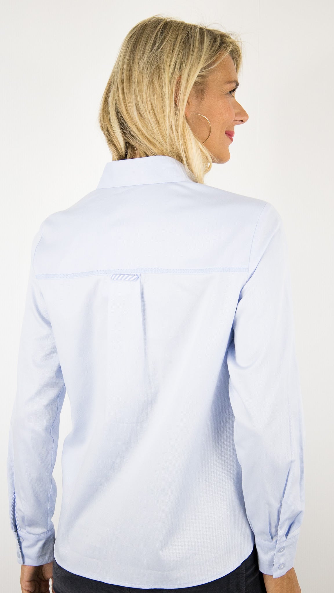 CHEMISE BASIQUE EN COTON POUR FEMME CIEL BIANCA ANINA 65003