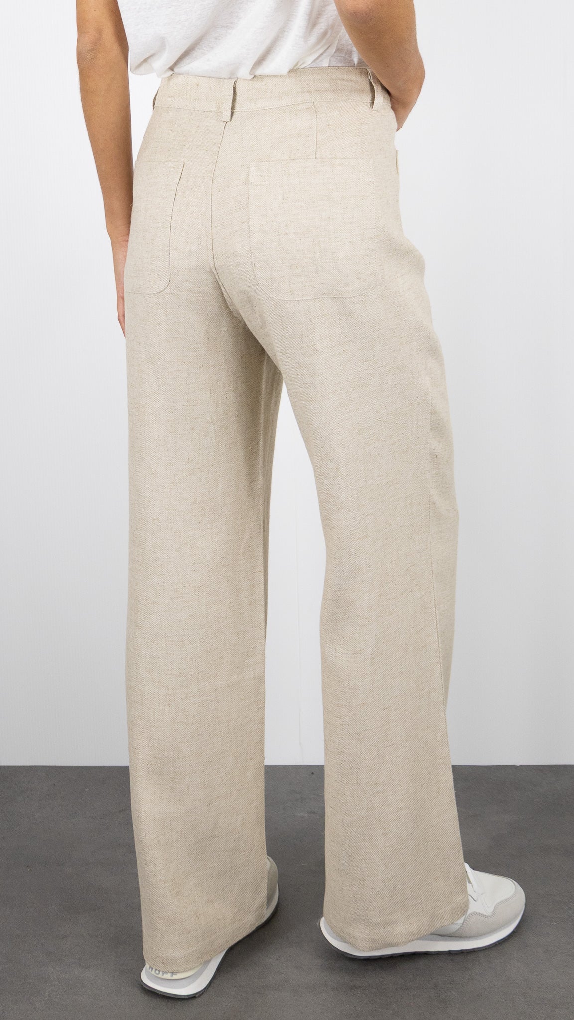PANTALON LARGE EN COTON LA PETITE ETOILE ATLANTY#COLOR_05/NATUREL