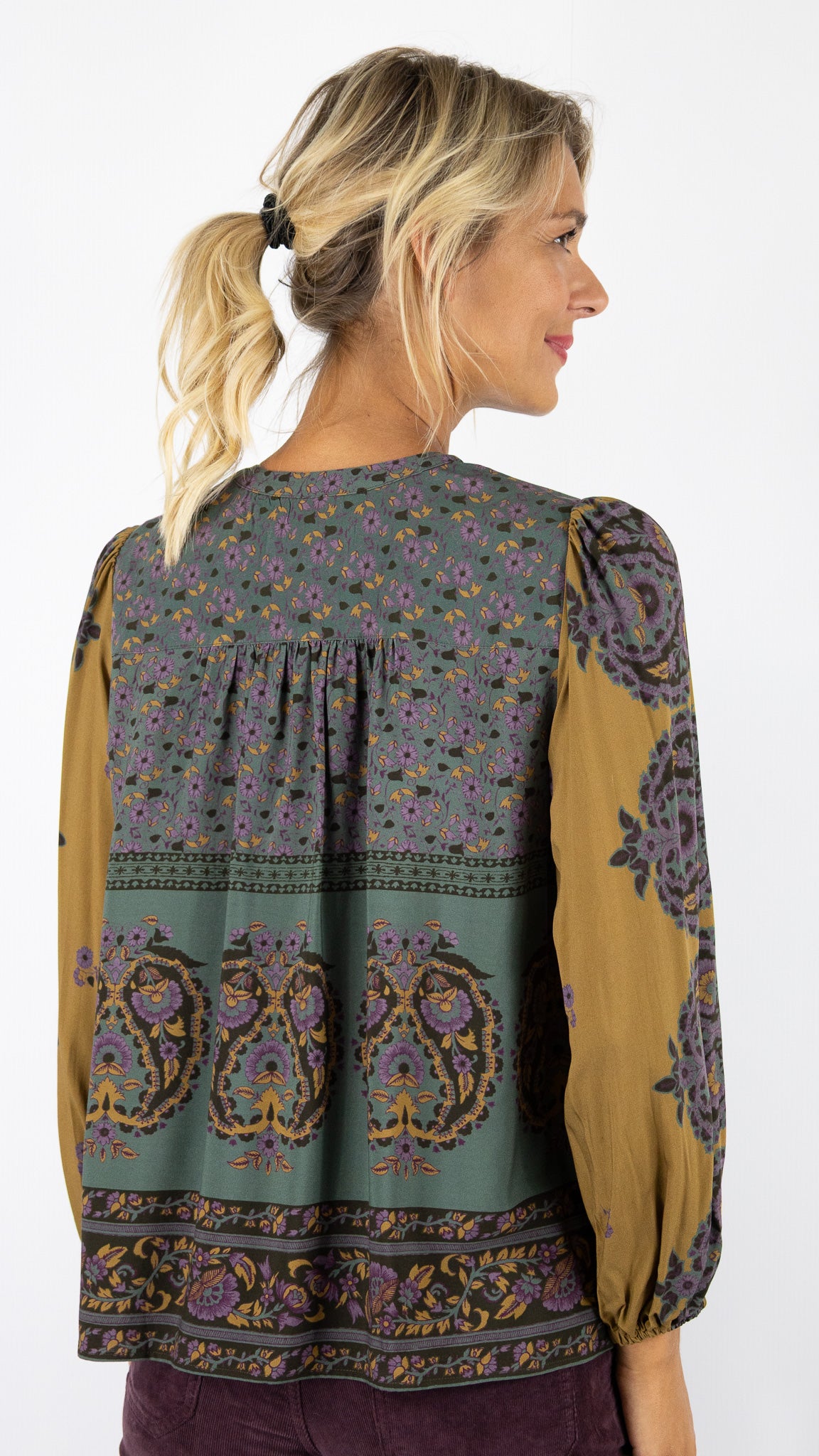 BLOUSE AMPLE IMPRIMEE BA&SH BAKER