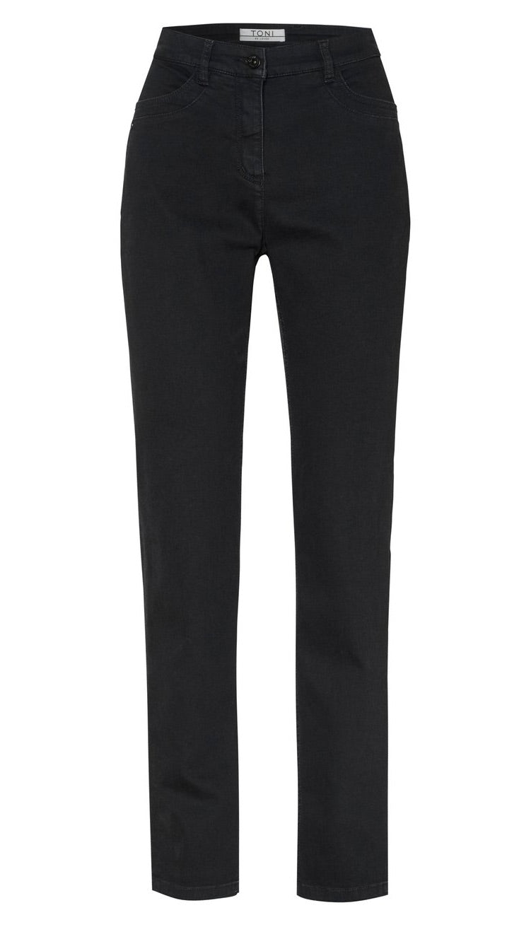 JEANS DROIT POUR FEMME TONI BE LOVED 12-59 1226-42#COLOR_089/BLACK NOIR