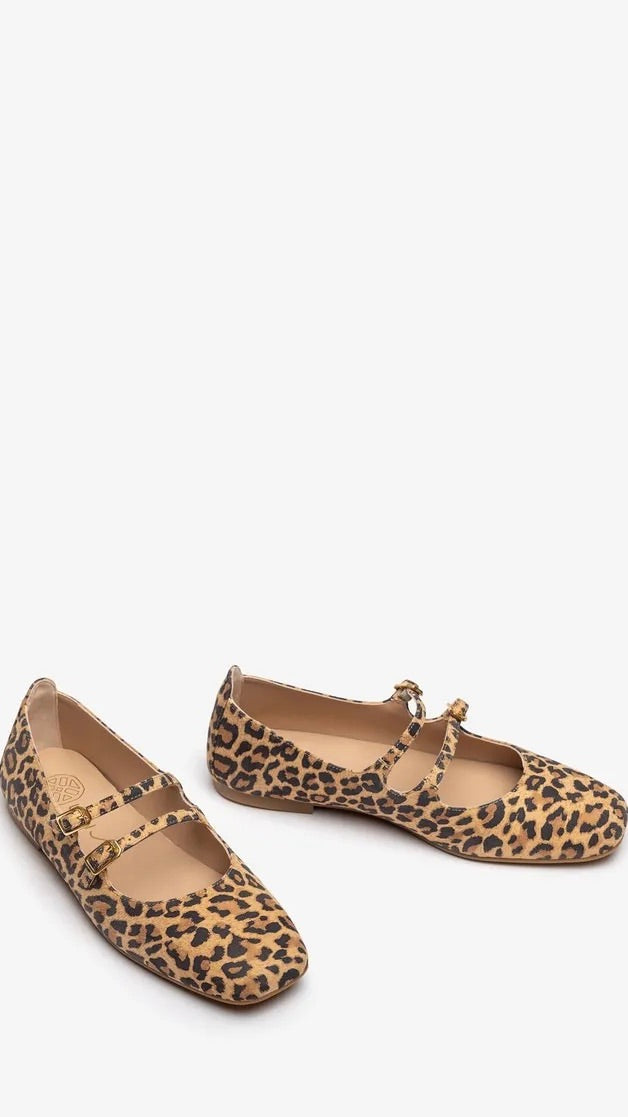 BALLERINES LEOPARD A BOUTS CARRES UNISA BERLEY_25_KS#COLOR_CANNELLE