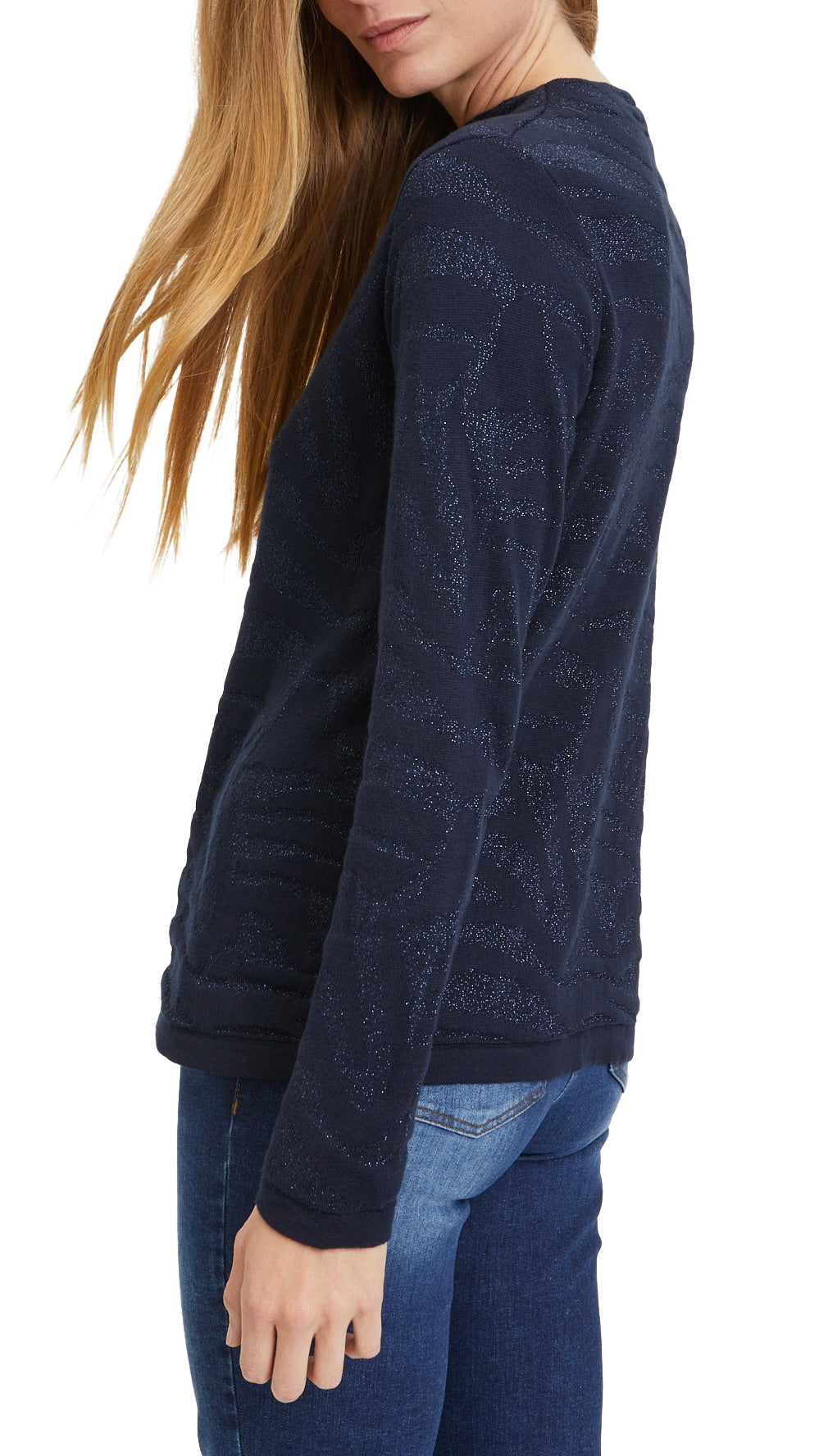 PULL LUREX BETTY BARCLAY 5967 2219 MARINE