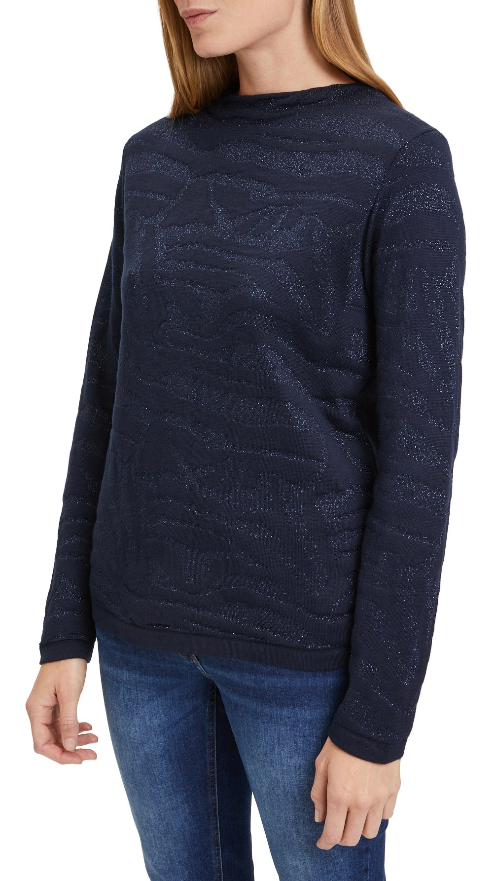 PULL LUREX BETTY BARCLAY 5967 2219 MARINE