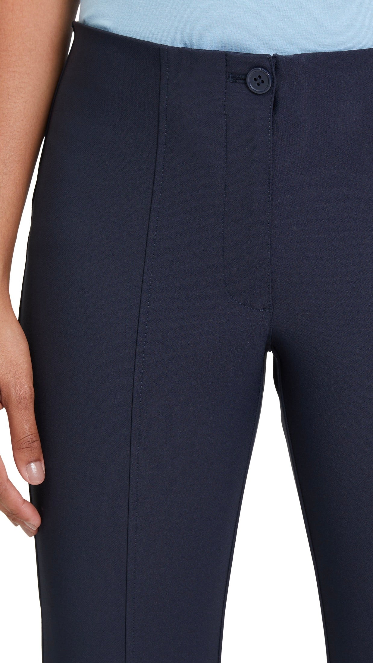 PANTALON JERSEY BETTY BARCLAY 6812 2150 MARINE